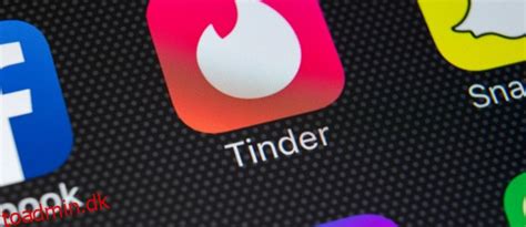 Sådan sletter du din Tinder